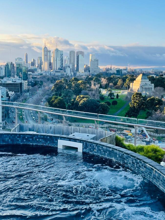 Cozy 1 Bed Apt & Spa,Free Parking ,Phenomena Views Melbourne Eksteriør bilde